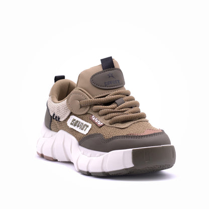 Soviet Ladies Apricot Sneaker Olive