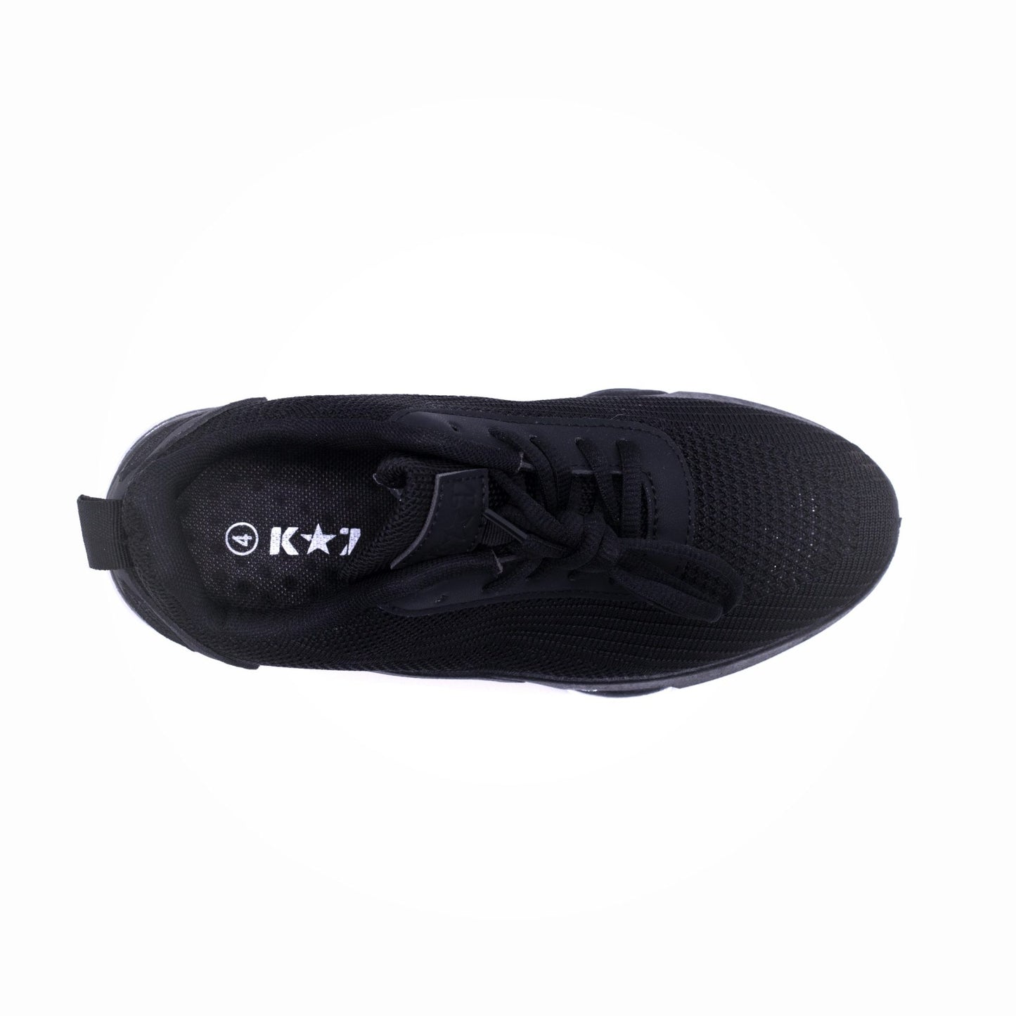 K*7 Raven Lace Up Sneaker Black - Image 3