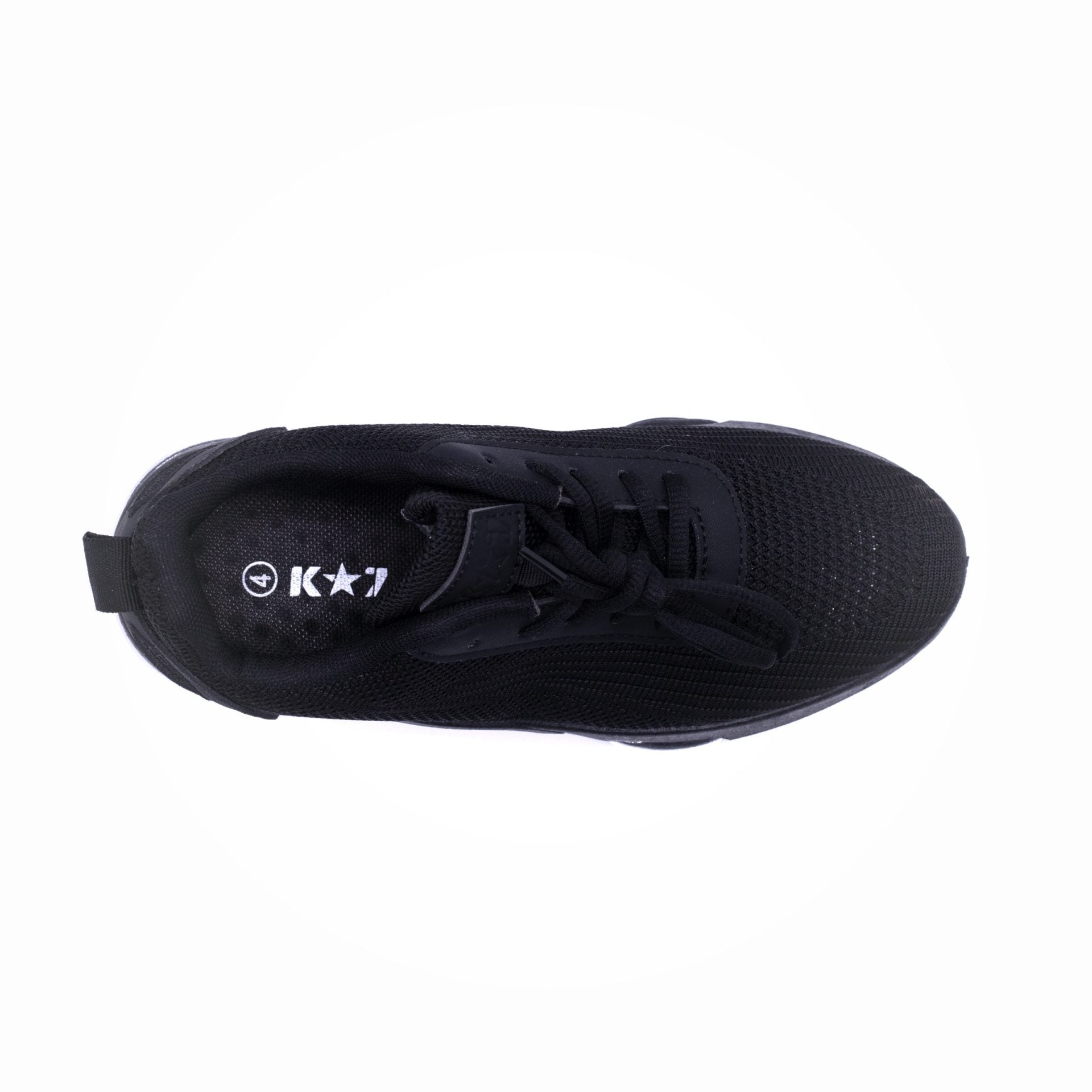 K*7 Raven Lace Up Sneaker Black - Image 3