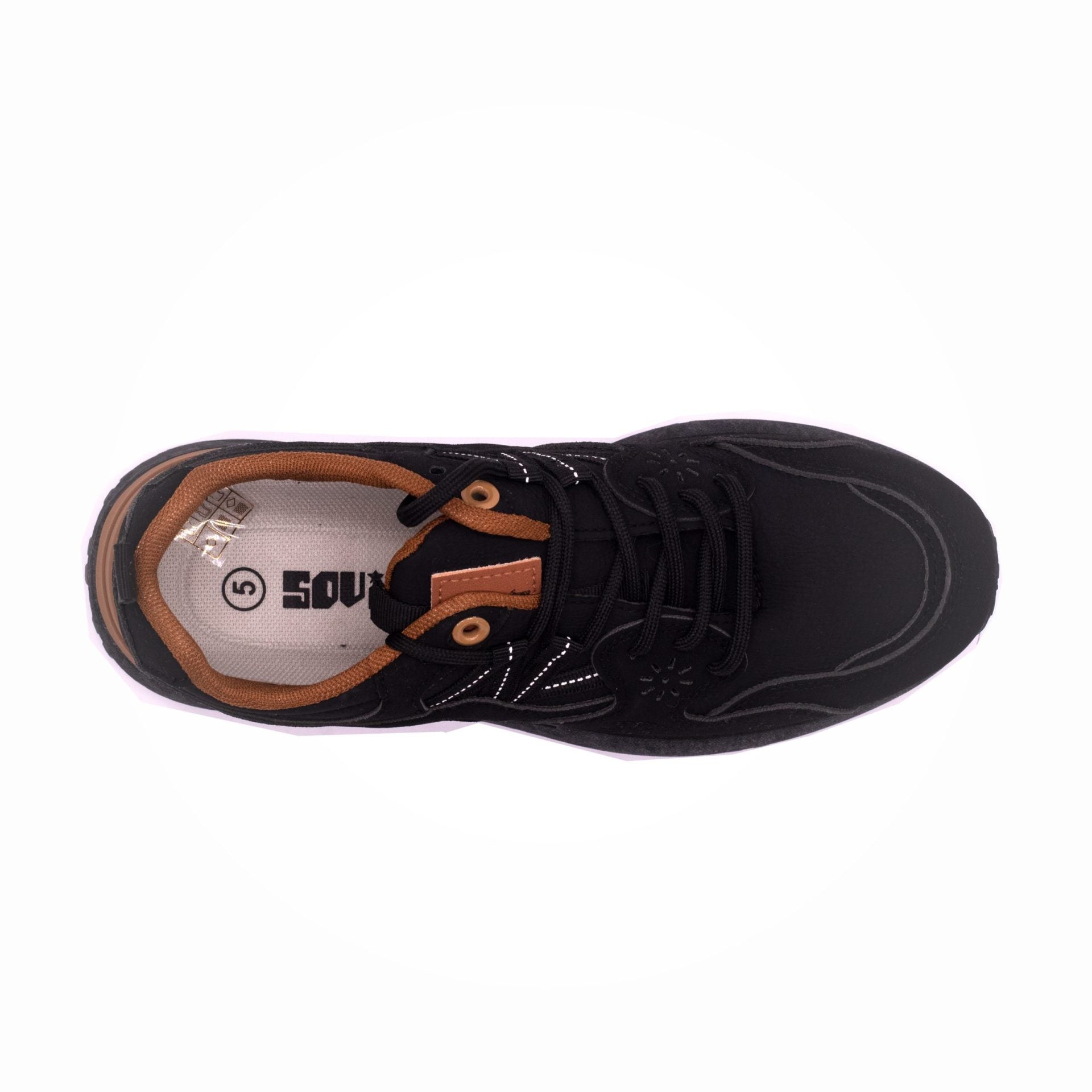 Soviet Ladies Levitt Sneaker Black – Shoe Street