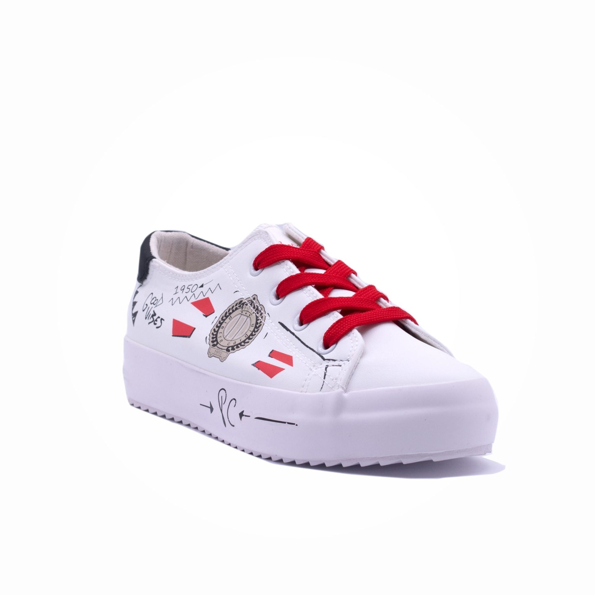 Pierre Cardin Fabiani Sneaker White