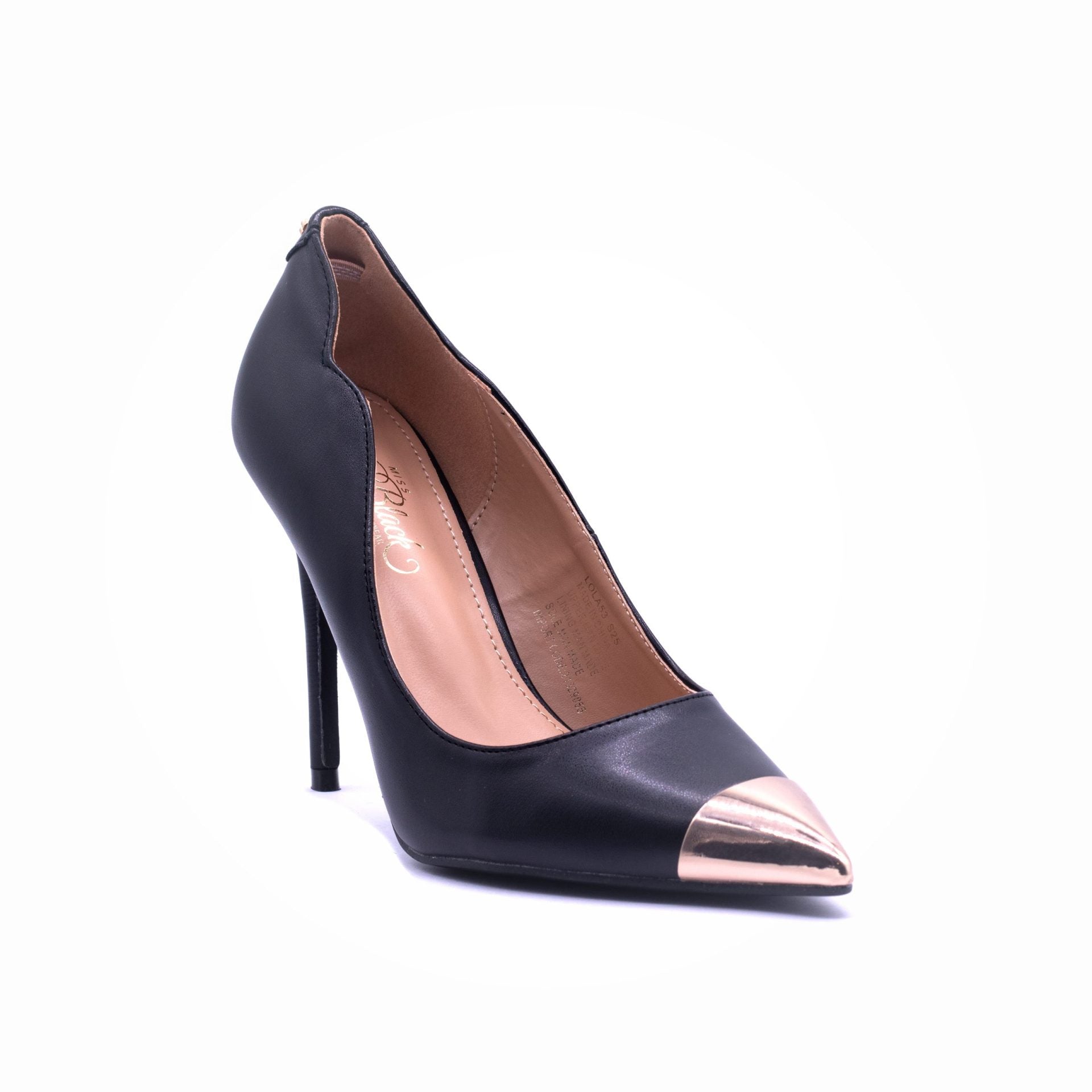 Miss Black Aurelia Leather Black