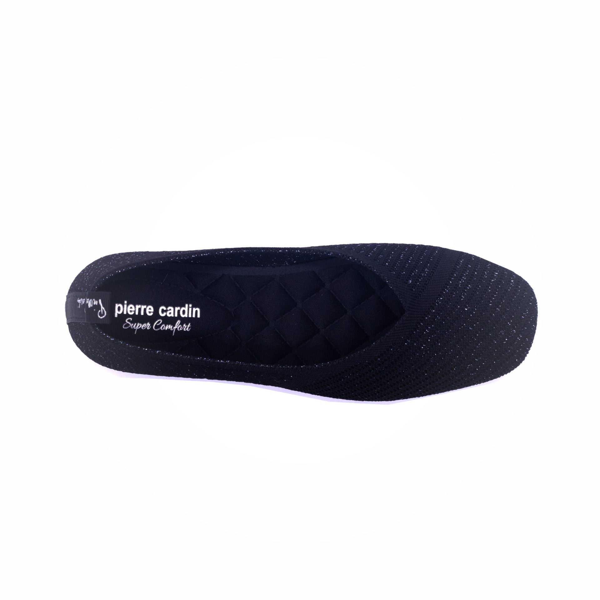 Pierre Cardin Knitted Pump Black - Image 3