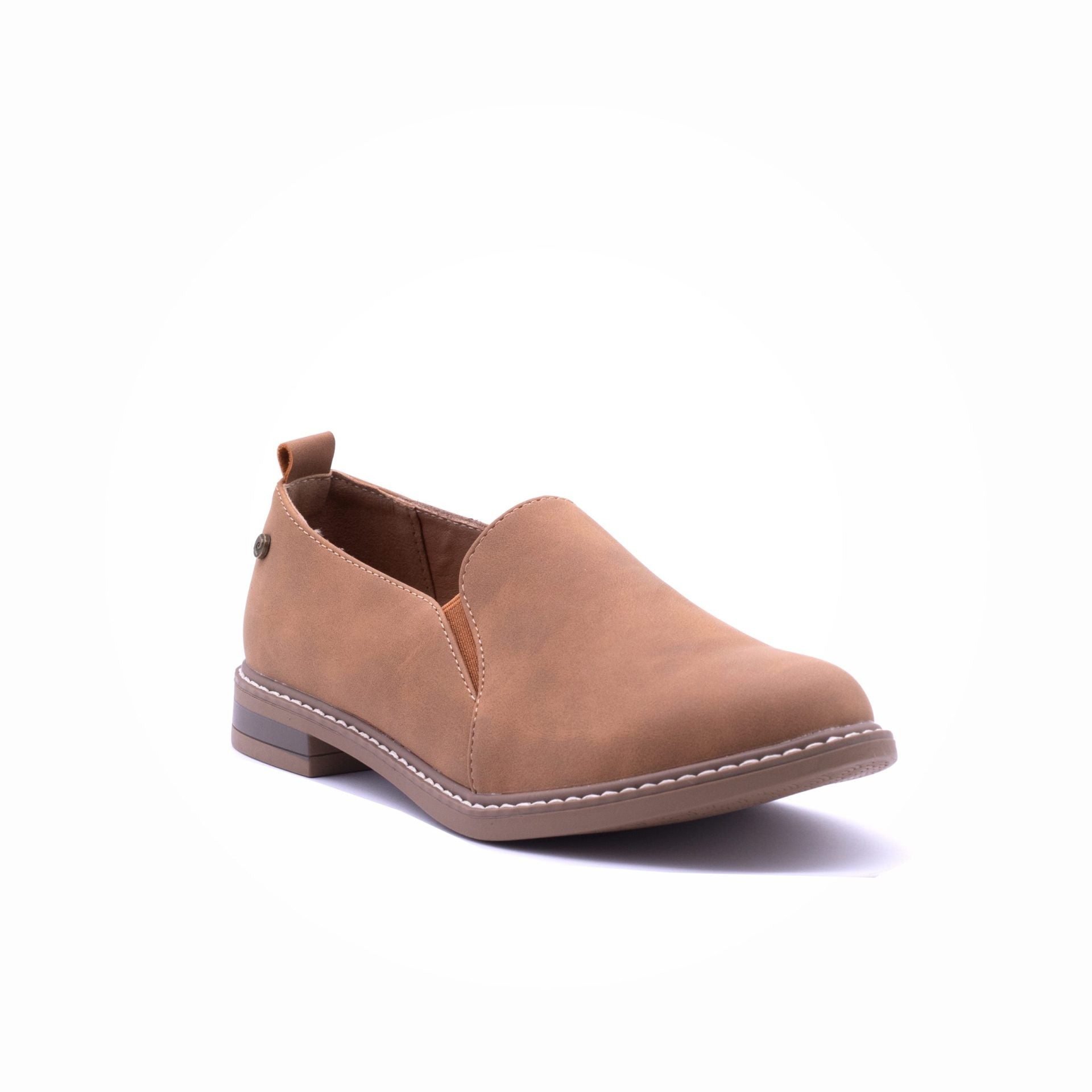 Pierre Cardin Gusset Loafer Tan