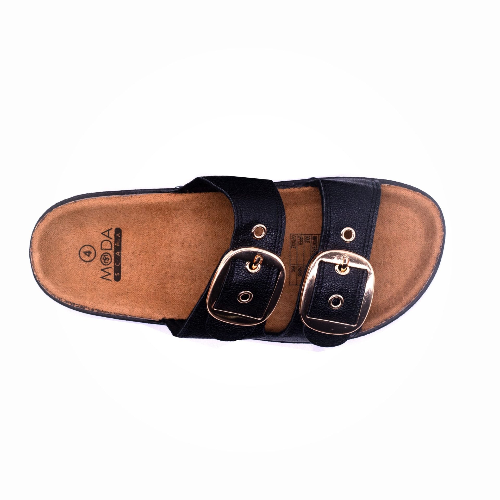Stride Luxe Ladies Birkenstock Black - Image 3