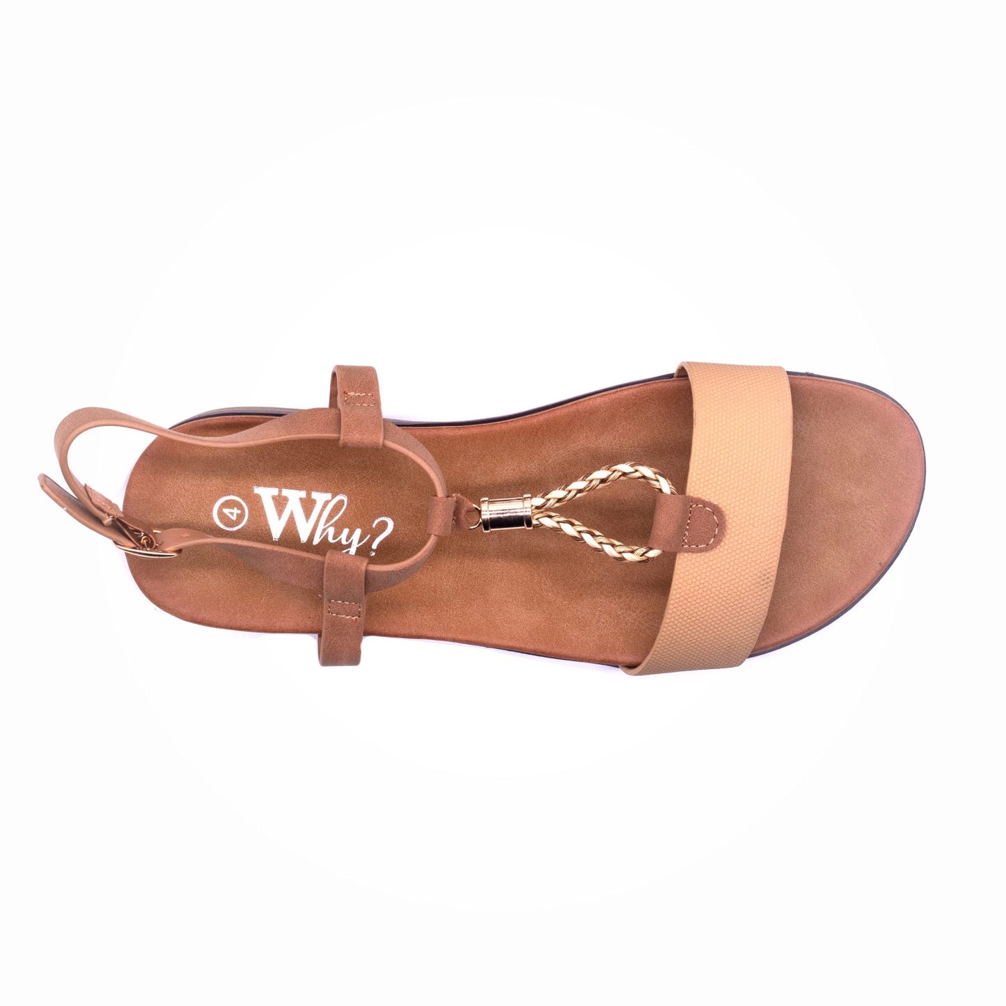 Why Loop High Wedge Khaki - Image 3