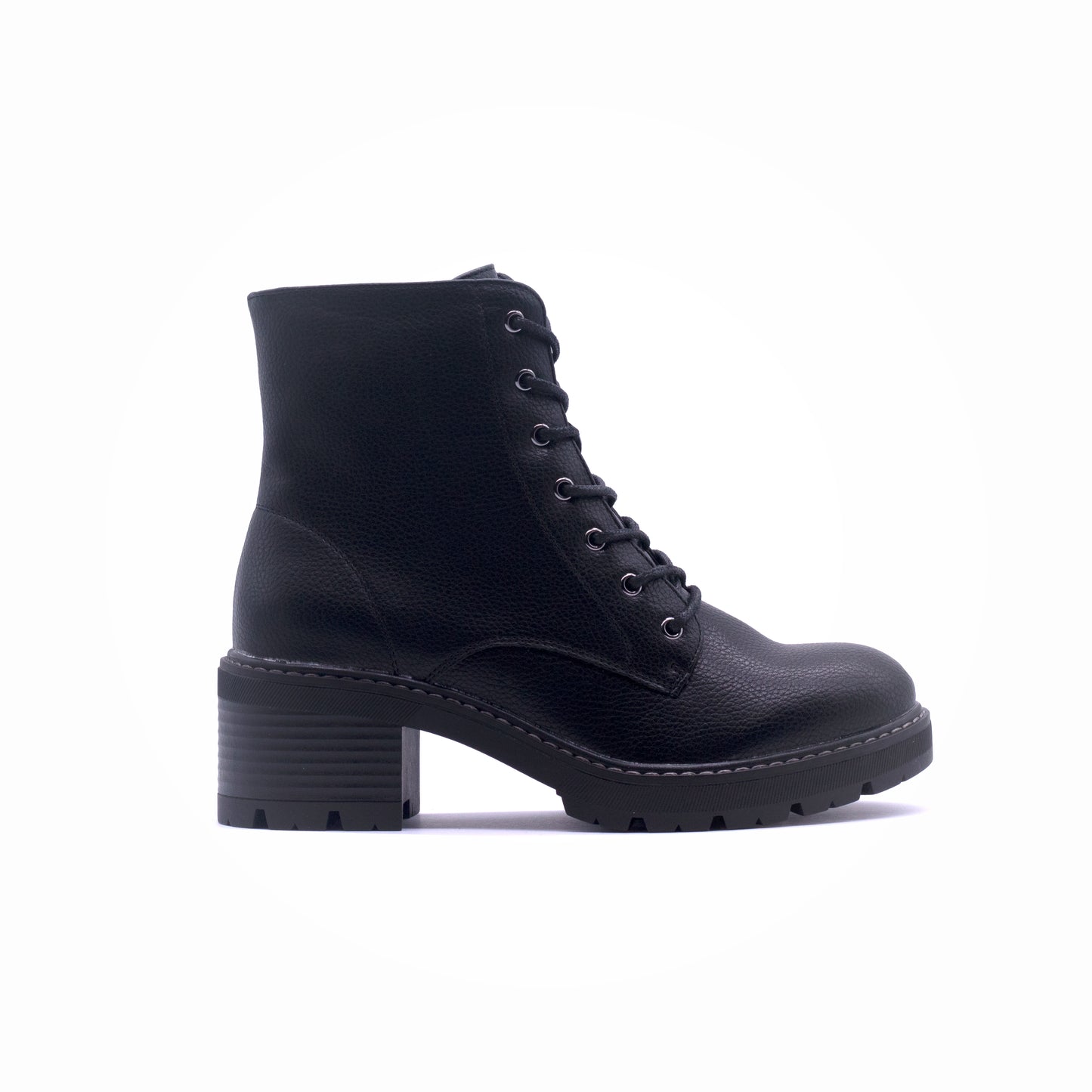 Why Lace Up Combat Boot Black
