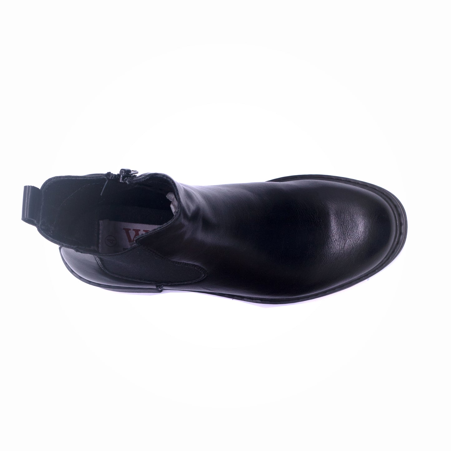 Why Slip On Combat Boot Black