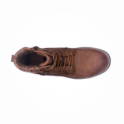 Savoy Sweater Knit Ankle Boot Camel