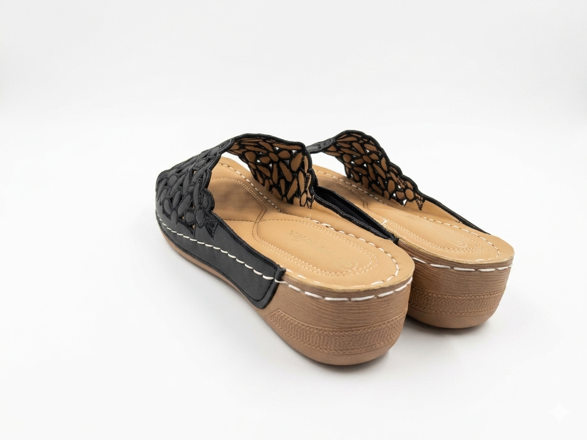 Footflex Daisy Comfort Black