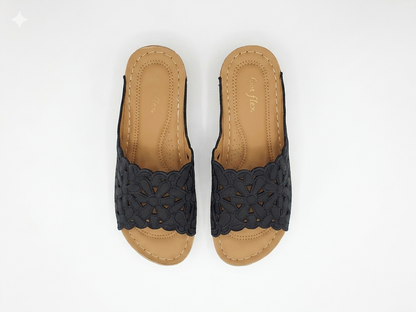 Footflex Daisy Comfort Black