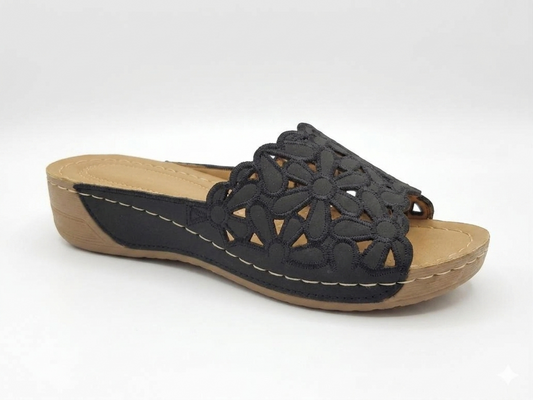 Footflex Daisy Comfort Black