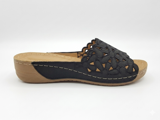 Footflex Daisy Comfort Black