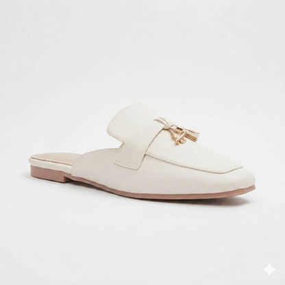 MM Hermes Mule Beige